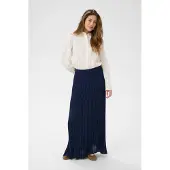 Cream Jupe 'Charline' bleu marine