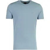 BOSS Tales 10242631 Orange Short Sleeve T-shirt Bleu S Homme
