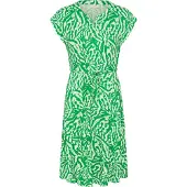 Kaffe Robe 'KABella' citron vert / blanc