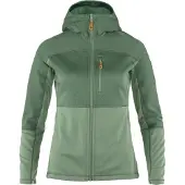 Fjällräven - Polaire de randonnée - Abisko Trail Fleece W Patina Green pour Femme - Taille S - Vert