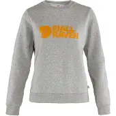 Fjällräven Logo Sweater Gris XS Femme
