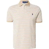 Ralph Lauren T-Shirt kaki / blanc