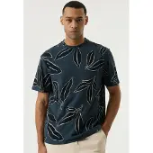 Garcia R261203 Short Sleeve T-shirt Bleu XL Homme