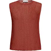 Cartoon Tops en tricot rouille