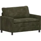 vidaXL Ensemble de canapés , 2 pièces, vert, polyester