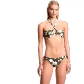 Emporio Armani pour femme. EW003393_AF20248 Bikini Hazy Floral vert (L), Beachwear, Polyamide