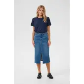 Kaffe Jupe 'Sinem' bleu denim
