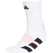 Adidas Chaussettes de sport 'Adizero' rose / noir / blanc