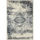 Interiyou Tapis Suzuka Crème/Bleu 2 80 x 150 cm