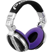 Zomo Kit de coussins HDJ-1000 Velour violet, Pièces de rechange casque + écouteurs, Violet