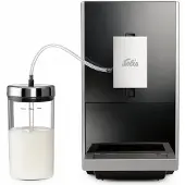 Solis Caffe & Piu, machine à expresso, broyeur intégré, noir
