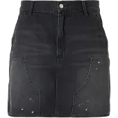 Carhartt WIP Jupe 'Maeve' noir / blanc