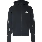 Adidas Veste de survêtement 'Stadium' noir / blanc