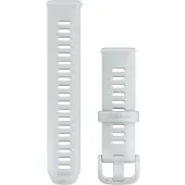 Garmin Ersatzarmband (20 mm, Silicone), Sangles de montre, Blanc