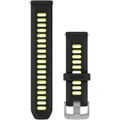 Garmin Ersatzarmband (Silicone), Sangles de montre, Noir, Jaune