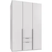 Wimex Armoire à portes battantes Mugano, modèle disponible en blanc