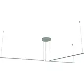 Lumicom Suspension Splint 3 Lumières Unie Mat
