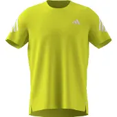 Adidas T-Shirt 'Adi365' jaune fluo / gris argenté