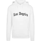Mister tee Sweat-shirt 'Los Angeles' noir / blanc