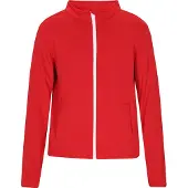 MO Veste de survêtement rouge / blanc