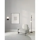 Nova Luce NUVOLE LED Applique murale noir 8W blanc chaud 17,5x13x20cm 9061439 (400 lm)