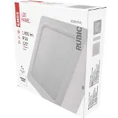 Emos Luminaire à LED RUBIC 17 x 17 cm, 18 W, blanc neutre, ZM6442