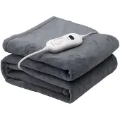 Terraillon Cozy Couverture chauffante 120 W Gris Polyester