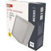 Emos Luminaire LED NEXXO, carré, blanc, 12,5W, blanc neutre, ZM6135