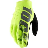 100% Brisker Gloves Jaune 2XL Homme