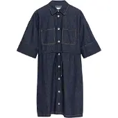 Comma Robe-chemise bleu denim