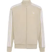 Adidas Originals Veste de survêtement 'SUPERSTAR Track Top' beige / blanc