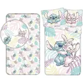 Disney Housse de couette Lilo & Stitch + drap-housse