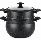 ROYAL SWISS Couscoussière - Cuiseur à vapeur pour couscous - 3 tailles - 10 L