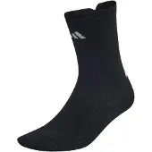 Adidas Chaussettes de sport 'RUNNING REFLECTIVE CREW' gris / noir