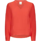 Ichi Chemisier 'IHSabella' rouge orangé