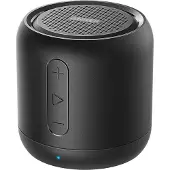 Soundcore Mini, 5 W, avec ou sans fil, enceinte portable mono, noir, cylindrique, numérique