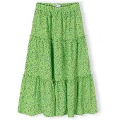 MINOTI Jupe bleu clair / vert / kiwi / vert foncé