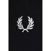Fred perry pour homme. M7535 Sweat à col ras du cou noir (XL), Casuel, Coton