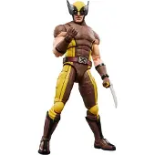 Hasbro Wolverine Brown Suit Figure Jaune