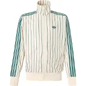 Adidas Originals Firebird Pinstripes Full Zip Sweatshirt Jaune L Homme
