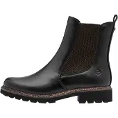 Tamaris Damen Chelsea Boots Schwarz