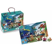 Askato Puzzle de 48 pièces. Jumbo, Fête des animaux