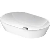 Duravit Vasque à poser D-NEO 600x400mm sans robinetterie blanc (400 mm, 600 mm)
