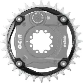 Sram Xx T-type Ochain Chainring Argenté 34t