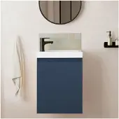 MOB-IN Meuble lave-mains LISA + robinet noir