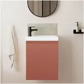 MOB-IN Meuble lave-mains LISA + robinet noir