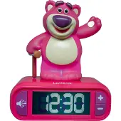 Lexibook Réveil-veilleuse avec effets sonores et lumineux Lotso Toy Story