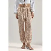 Hiccups for Kids Pantalon beige clair / noisette / brun foncé
