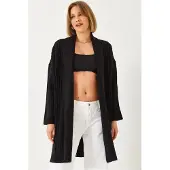 Bianco Lucci Cardigan noir