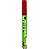 Creativ Company Stylo pour verre et porcelaine Paillettes semi-opaques - Rouge foncé